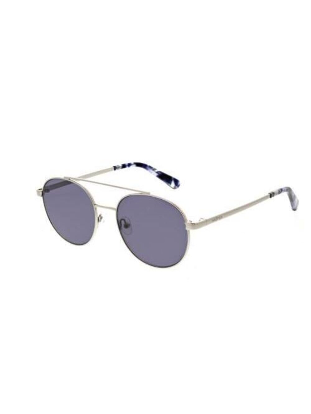 Nautica Women`s NLS6012 WM Rx`able Silver Round Aviator Sunglasses 53-18-140